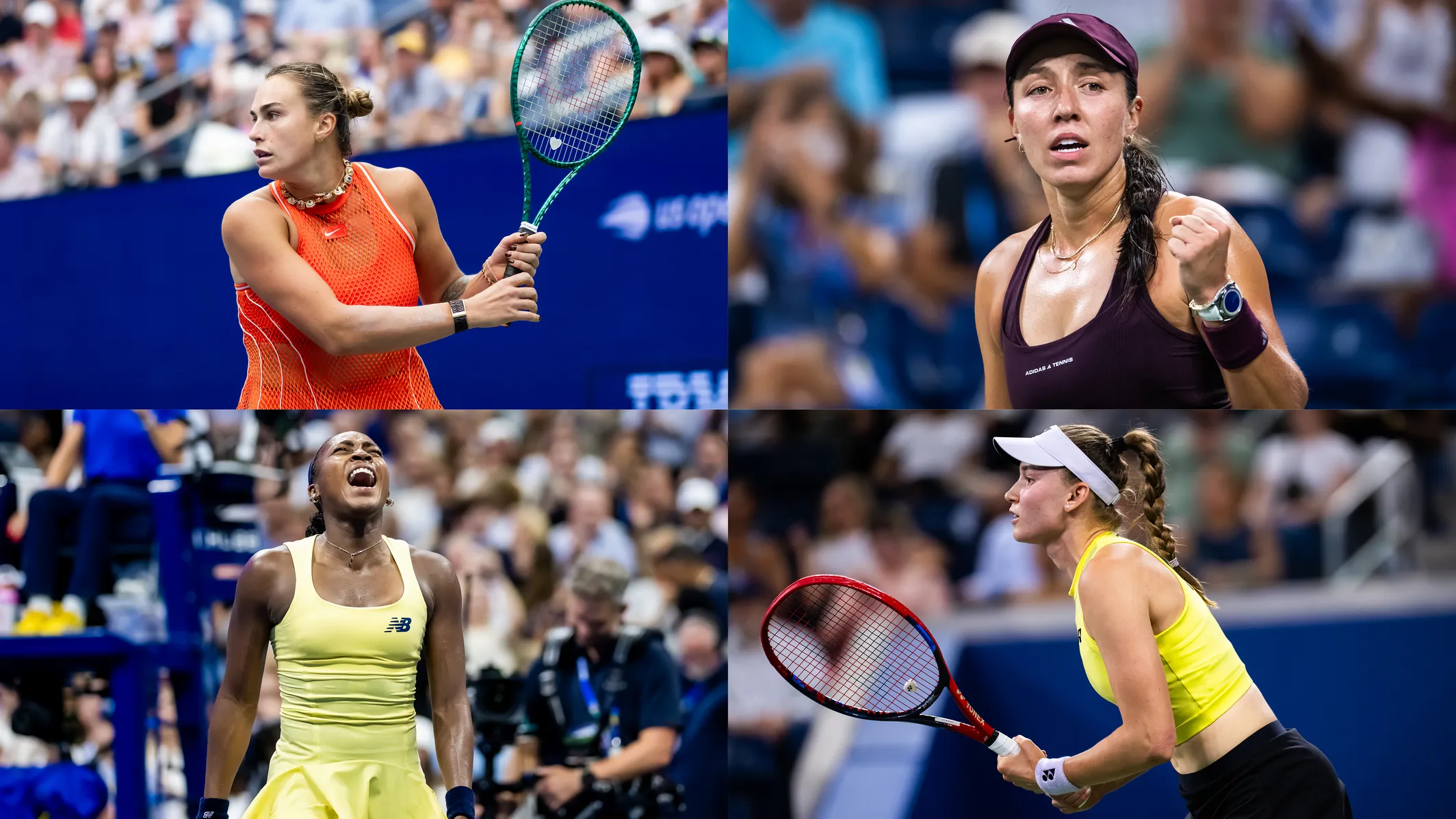 US Open repete feito de 1975 com as quatro principais cabeças-de-série nas meias-finais