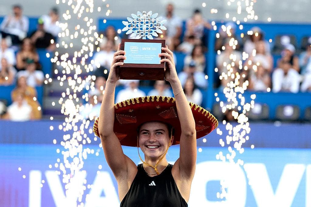Iva Jovic volta à final em Guadalajara e fica a uma vitória de repetir feito raro aos 18 anos