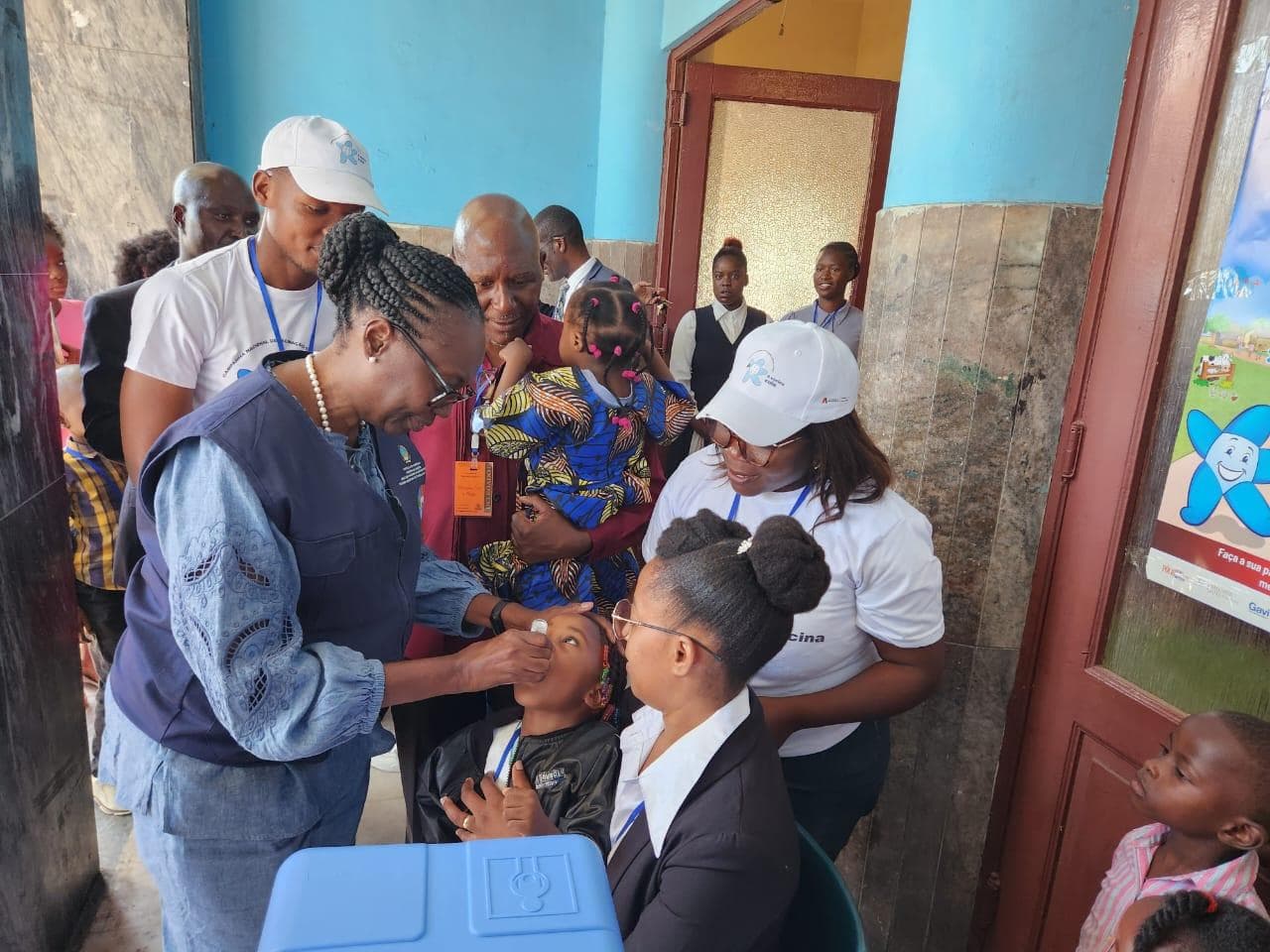 Angola lança campanha para vacinar cerca de 11 milhões de crianças contra pólio, sarampo e febre amarela
