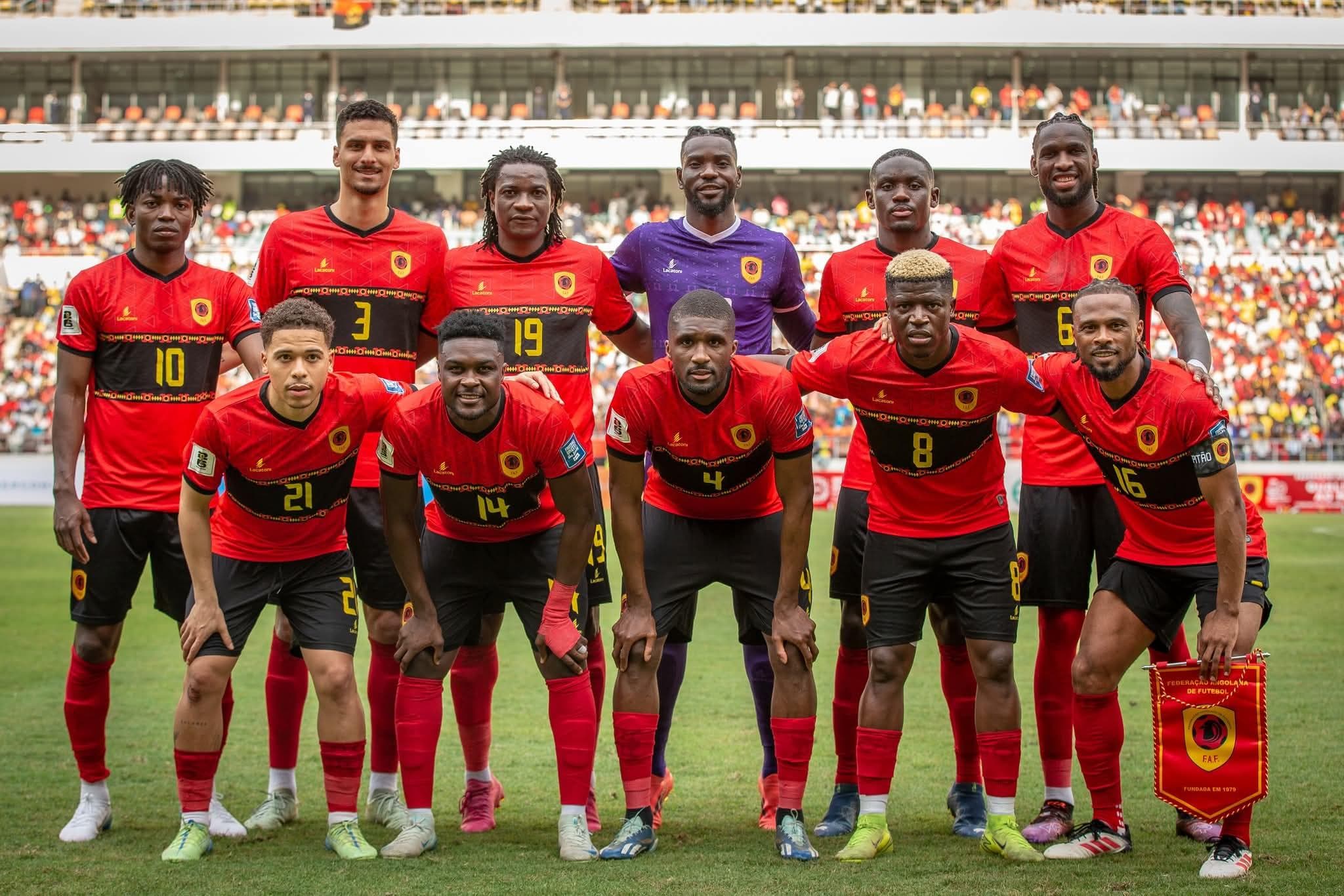 Angola estreia-se no Cairo diante do Egipto nas eliminatórias do CAN 2027