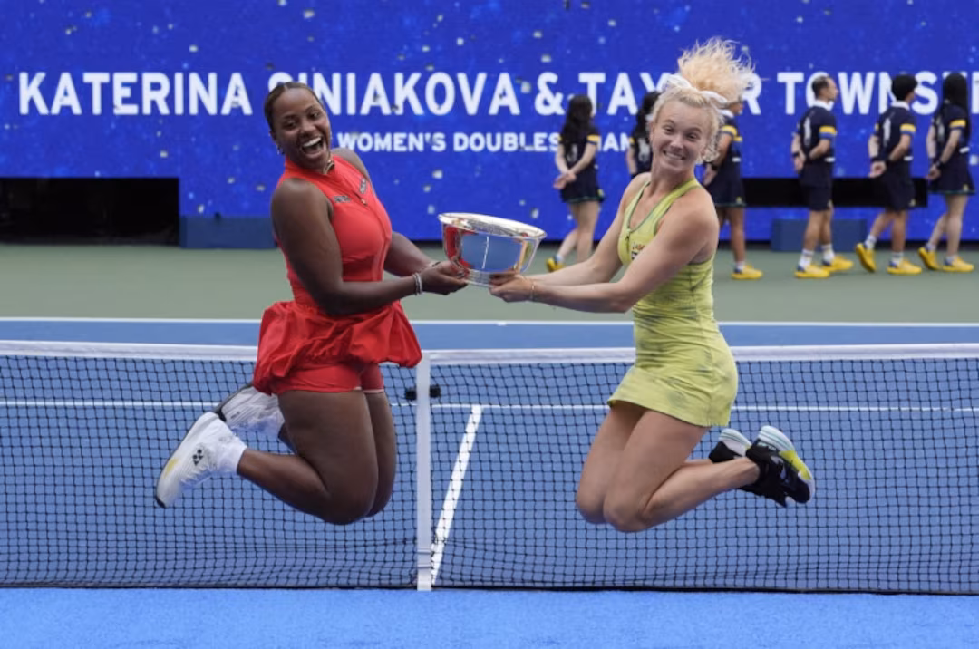 Siniakova e Townsend fazem história e completam Career Grand Slam no US Open