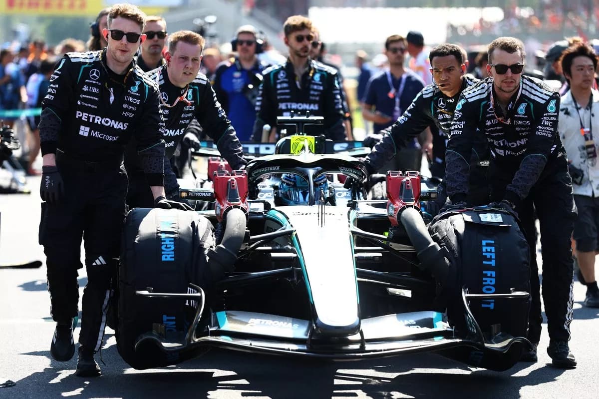 Russell confirma futura penalização de motor; Mercedes espera actualização da unidade de potência