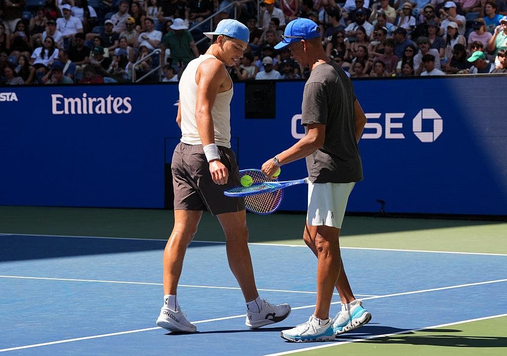 US Open teve final entre dois jogadores treinados pelos próprios pais