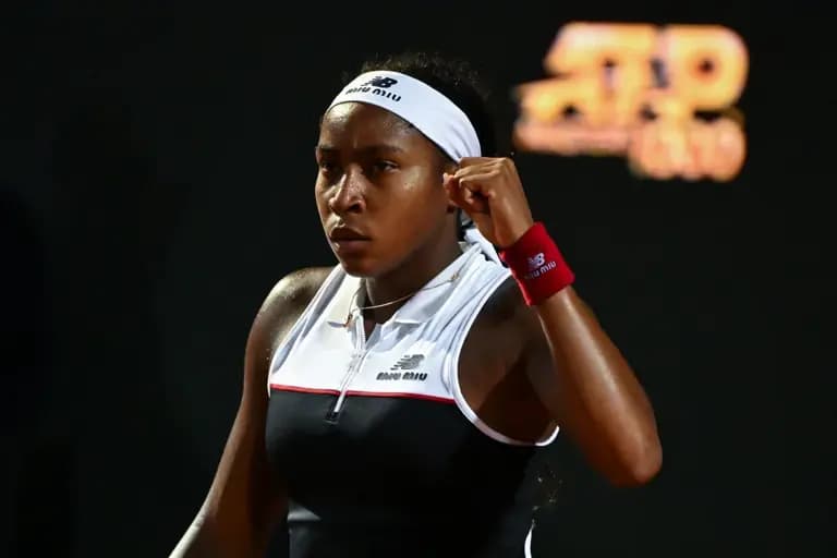 Gauff supera susto diante de Sierra e avança aos oitavos em Roma