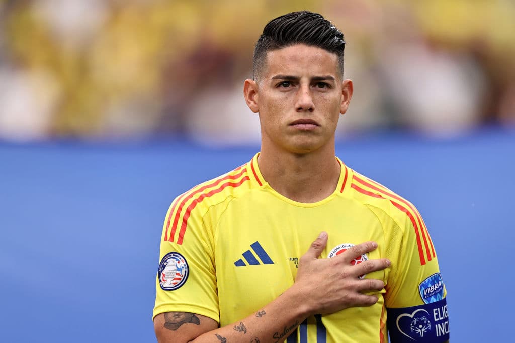 James Rodríguez anuncia fim da carreira pela selecção da Colômbia
