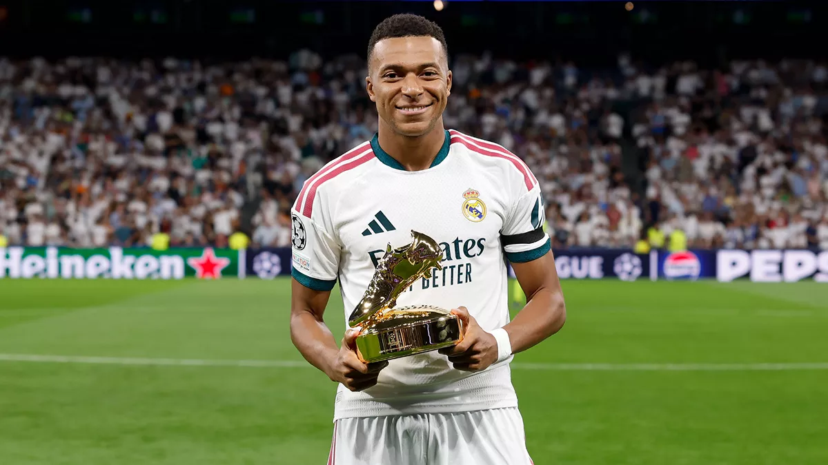 Mbappé iguala Raúl e entra no top-5 histórico dos goleadores da Champions