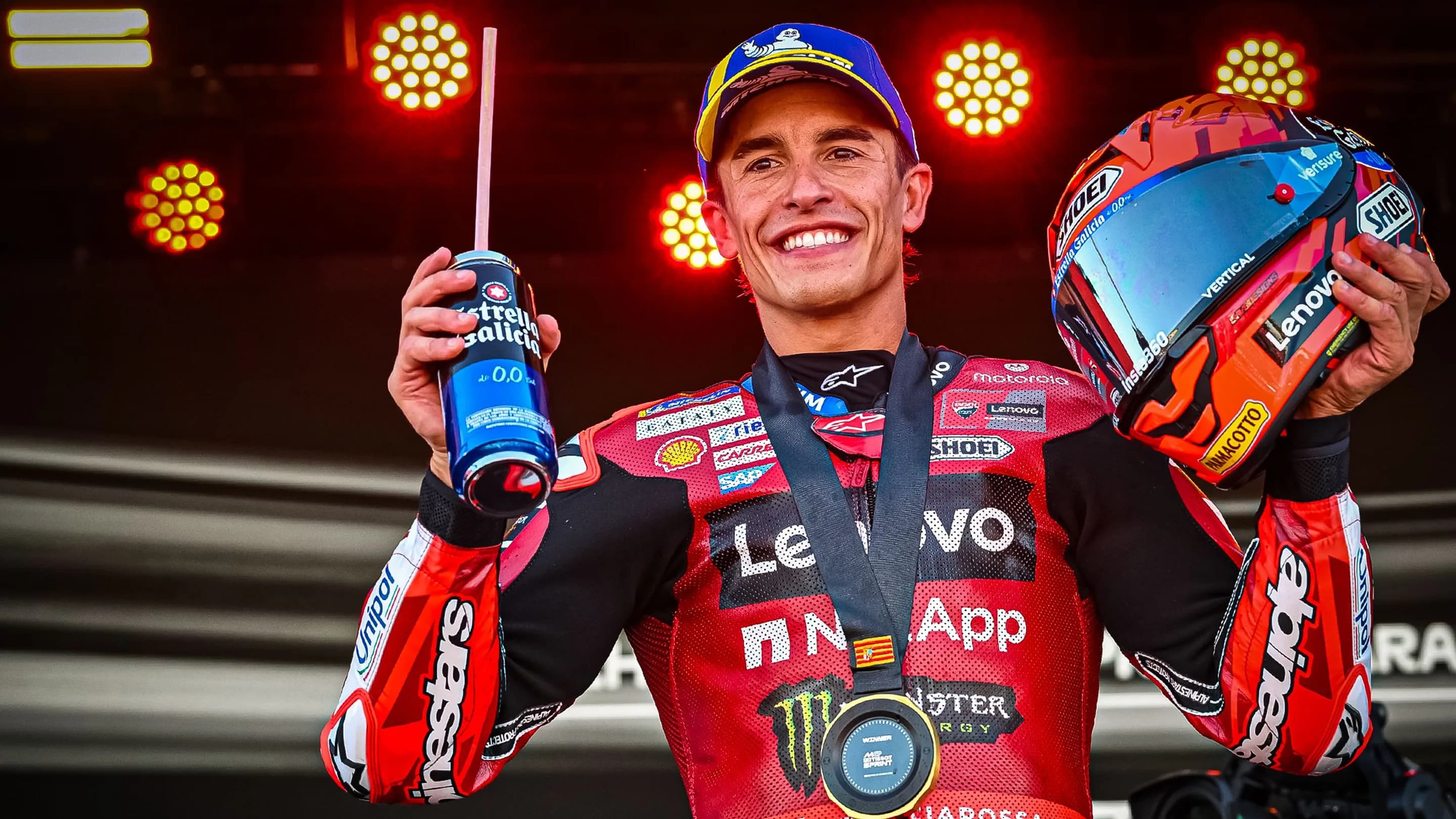 Marc Márquez vence Sprint de Aragón pelo terceiro ano consecutivo