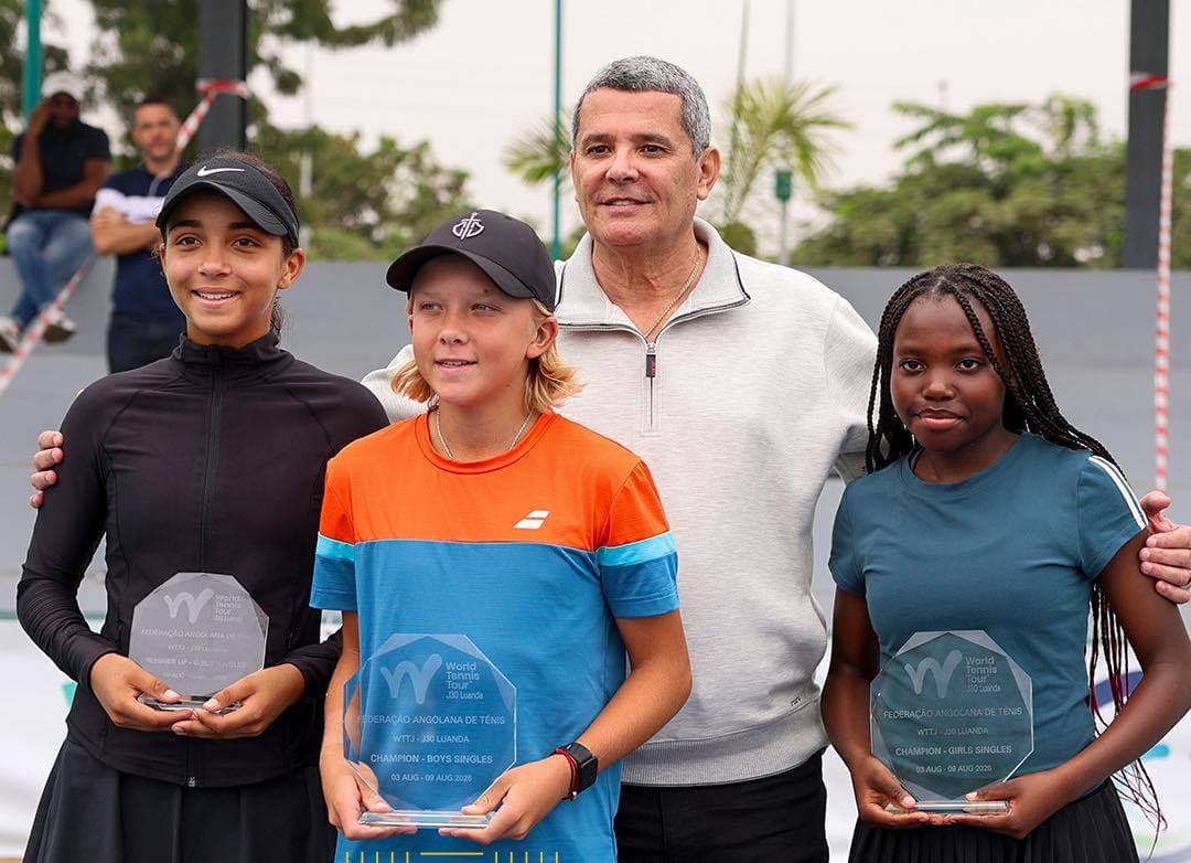 Angola faz história no World Tennis Tour com performance de Camila da Costa 